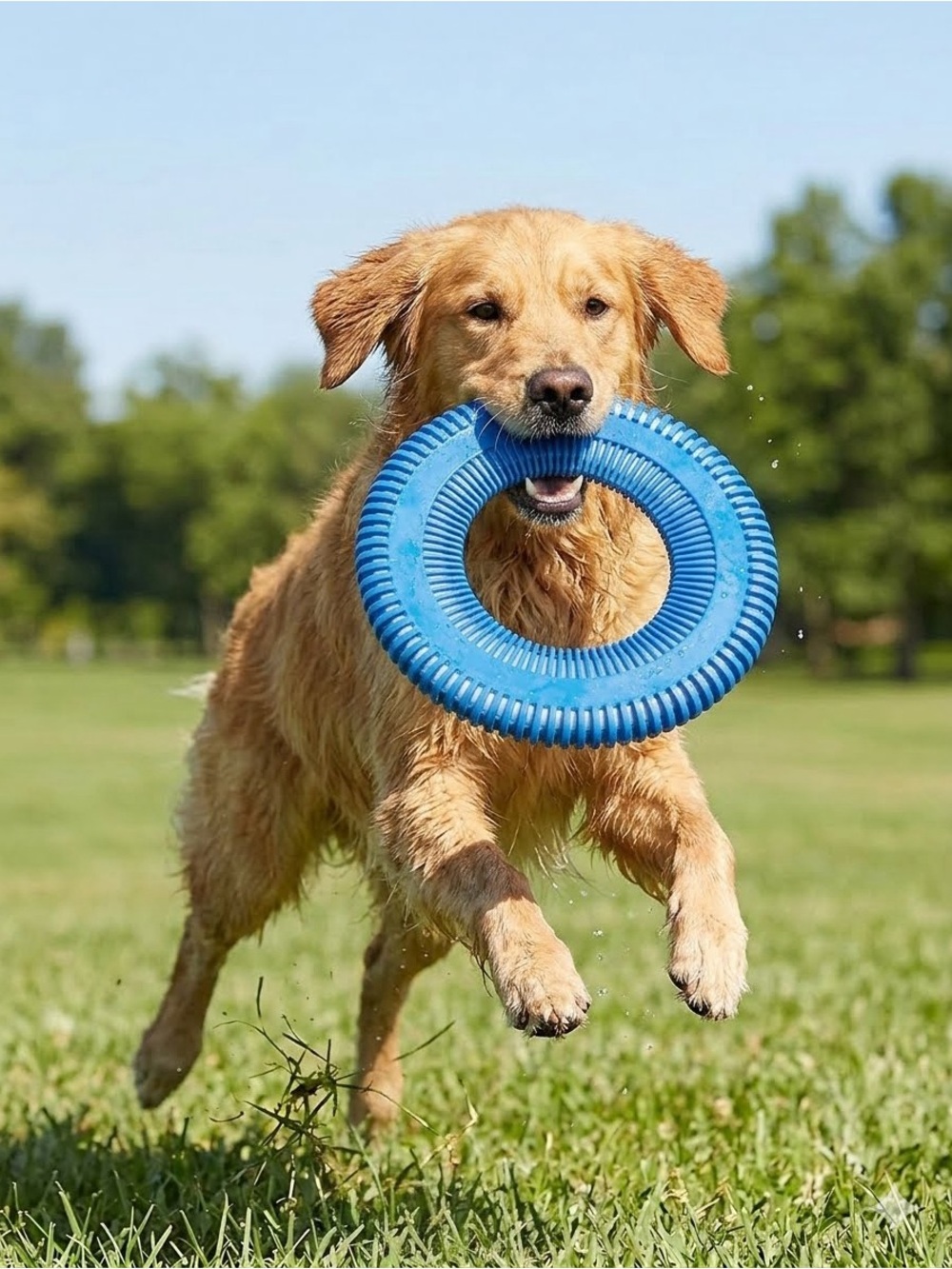 Chuckit! Rugged Flyer - Blue Medium Dog Disc
